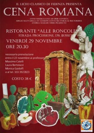 locandina cena romana3rid